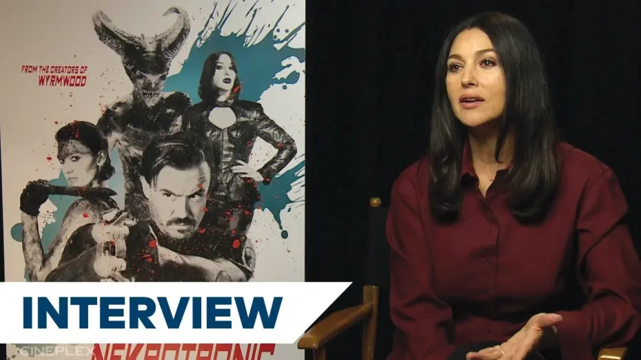 Wideo do filmu Nekrotronic — What Attracted Monica Bellucci To Her Role In Nekrotronic? | TIFF 2018