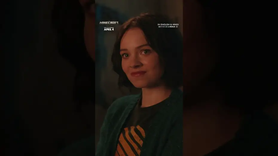 Wideo do filmu Minecraft. Film — In Cinemas on April 4