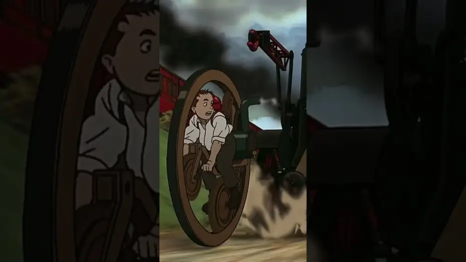 Wideo do filmu Steamboy — Ray Tries to Escape a Sticky Situation on His Bike (Scene)