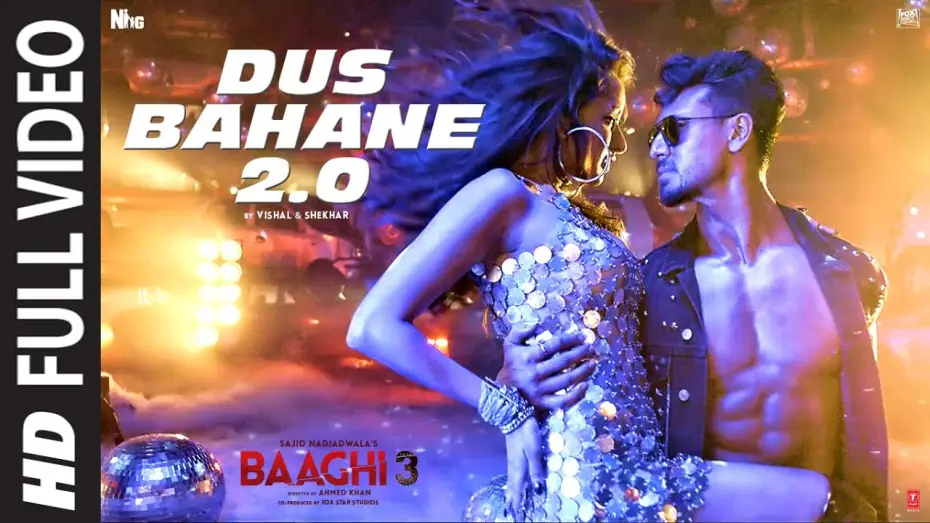 Wideo do filmu बाघी ३ — Full Video: Dus Bahane 2.0 | Baaghi 3 | Vishal & Shekhar FEAT. KK, Shaan & Tulsi K | Tiger, Shraddha