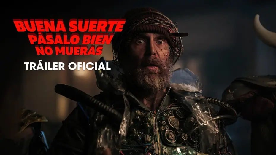 Wideo do filmu Baw się dobrze i przeżyj — BUENA SUERTE, PÁSALO BIEN, NO MUERAS | Tráiler Oficial en español | Gore Verbinski, Sam Rockwell