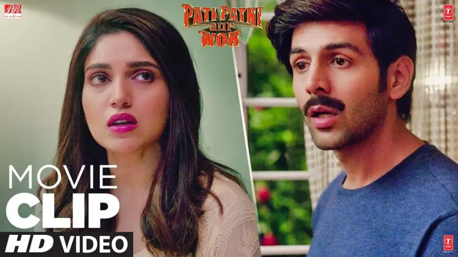 Wideo do filmu पति पत्नी और वो — Beshak Gir Gaye Ho Tum | Comedy Scene | Kartik Aaryan, Bhumi Pednekar, Ananya P | Pati Patni Aur Woh