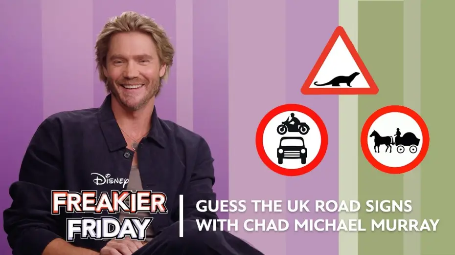 Wideo do filmu Zakręcony piątek 2 — Chad Michael Murray Guesses UK Road Signs