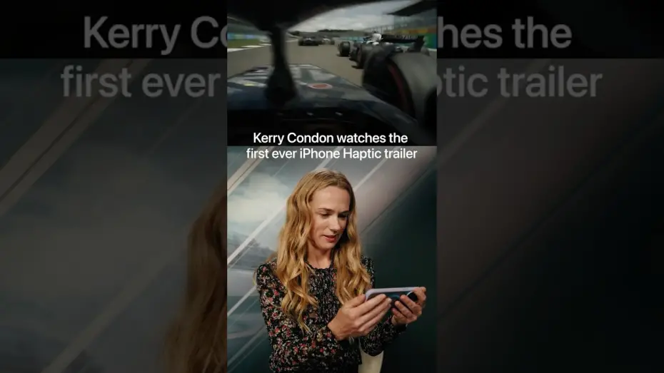 Wideo do filmu F1: Film — Experience the world's first iPhone haptic trailer on the Apple TV+ app.