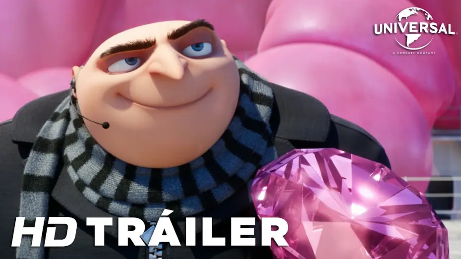 Wideo do filmu Gru, Dru i Minionki — Gru 3 – Mi Villano Favorito Tráiler Oficial (Universal Pictures) HD