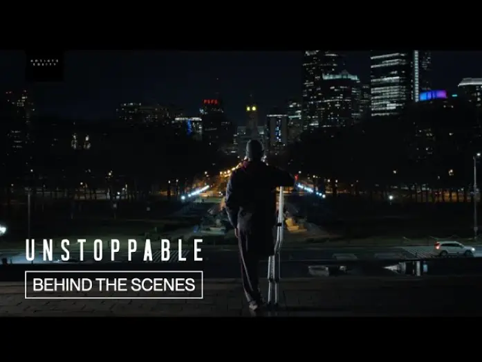 Wideo do filmu Niepowstrzymany — Behind the Scenes of the Unstoppable Cast & Crew’s Time on the “Rocky” Steps