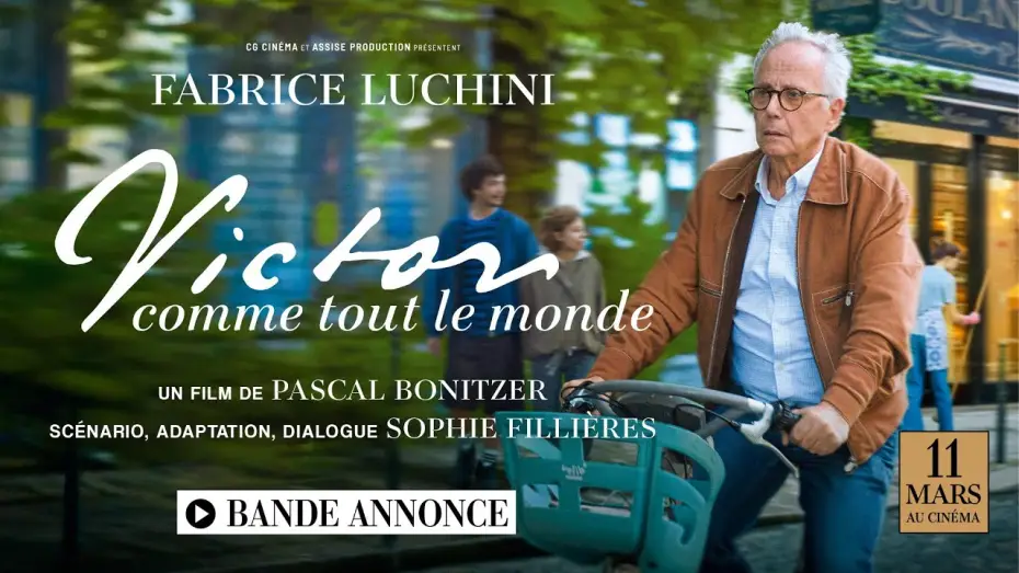 Wideo do filmu Victor comme tout le monde — Bande-annonce officielle - VICTOR COMME TOUT LE MONDE, avec Fabrice Luchini (au cinéma le 11 mars)