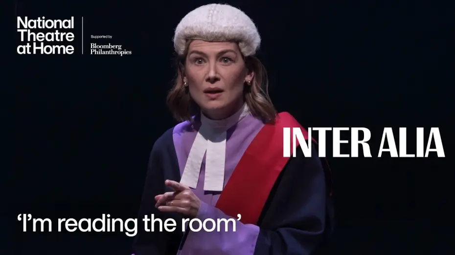 Wideo do filmu National Theatre Live: Inter Alia — Inter Alia | 'I'm reading the room' | National Theatre at Home