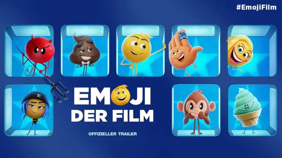 Wideo do filmu Emotki: Film — EMOJI - DER FILM - Internationaler Trailer 2 - Ab 3.8.2017 im Kino!