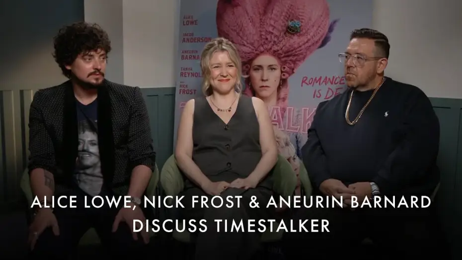 Wideo do filmu Zagubieni w czasie — Cast Favourite Eras - Interview with Alice Lowe, Nick Frost & Aneurin Barnard