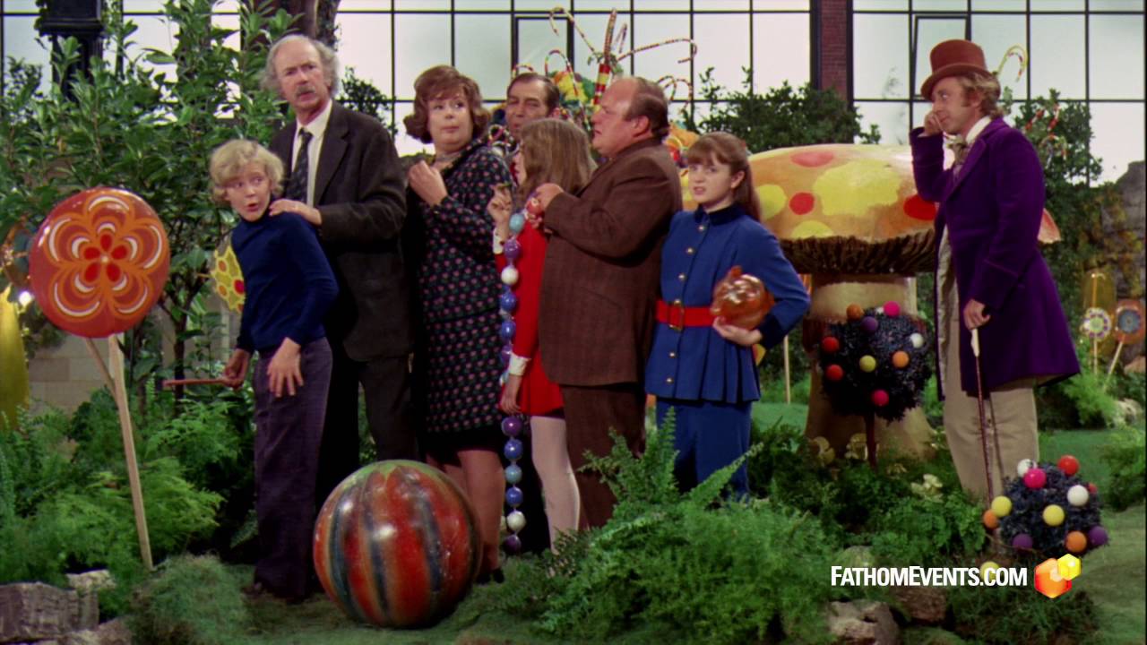 Wideo do filmu Willy Wonka i fabryka czekolady — Fathom Events Trailer