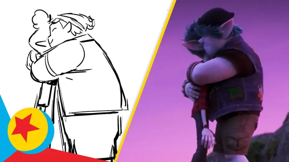 Wideo do filmu Naprzód — Barley and Dad Reunite from Onward | Pixar Side by Side