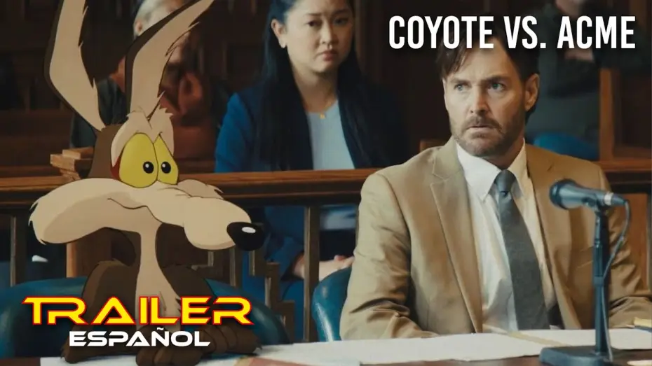 Wideo do filmu Coyote vs. Acme — Coyote vs. Acme - Tráiler español