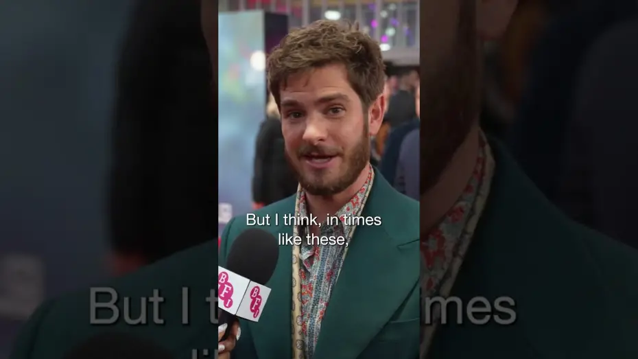 Wideo do filmu Sztuka pięknego życia — Andrew Garfield on We Live in Time's "dropkick to our calcified hearts" #lff