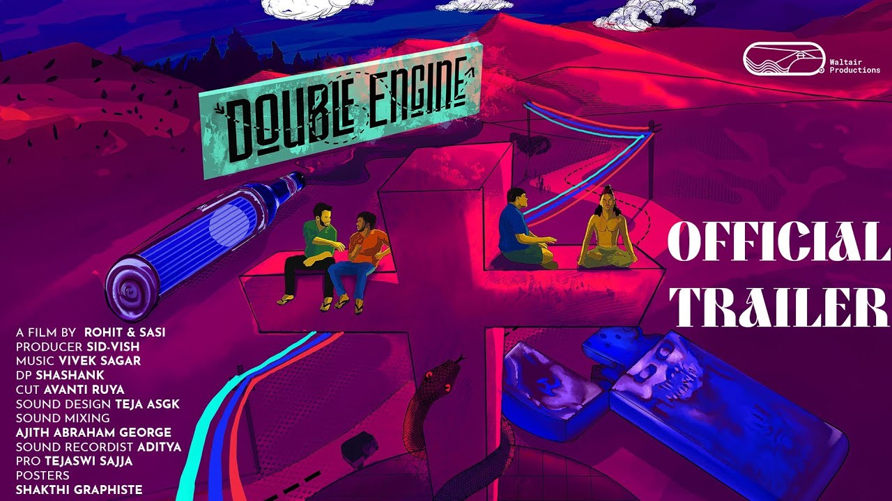 Wideo do filmu Double Engine — #DoubleEngine Movie - Theatrical Trailer | Rohit & Sasi | #VivekSagar | In Theatres Jan 5th 2024