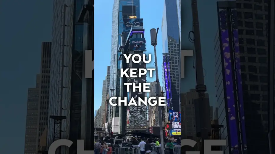 Wideo do filmu Iluzja 3 — We stole the show. You kept the change.