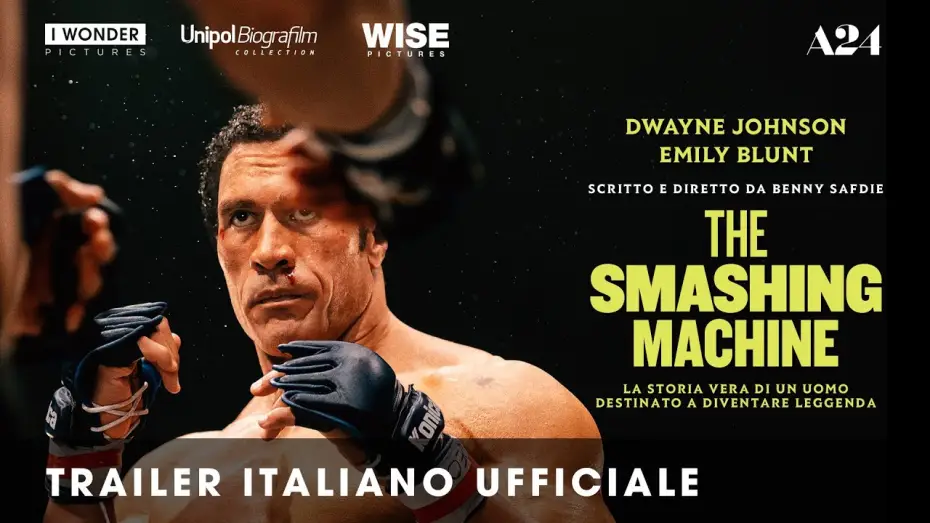 Wideo do filmu Smashing Machine — THE SMASHING MACHINE | Trailer italiano ufficiale HD