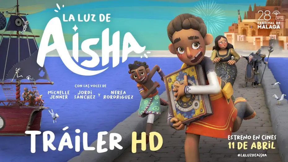 Wideo do filmu La llum de l'Aisha — LA LUZ DE AISHA. Tráiler oficial. 11 de abril en cines.