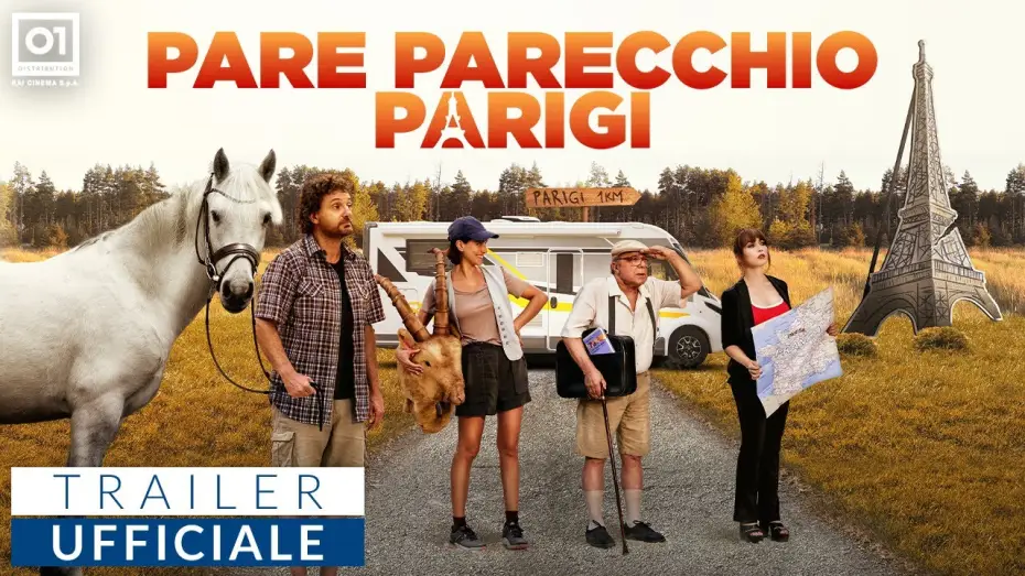 Wideo do filmu Pare parecchio Parigi — PARE PARECCHIO PARIGI di Leonardo Pieraccioni (2024) - Trailer Ufficiale HD