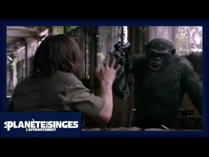 Wideo do filmu Ewolucja Planety Małp — La Planète des Singes : L'Affrontement - Extrait Koba [Officiel] VOST HD