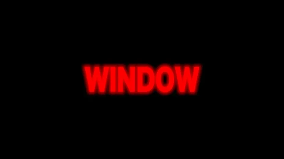 Wideo do filmu Window — 【激ヤバホラー】白石晃士の奇妙奇譚 002『WINDOW』