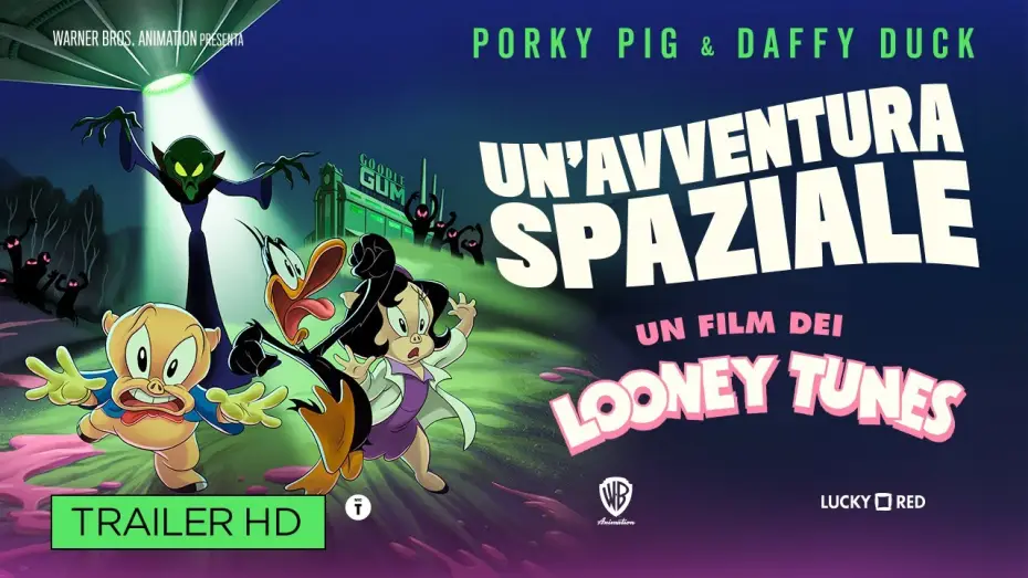 Wideo do filmu Looney Tunes. Porky i Daffy ratują świat — Un'avventura spaziale - Un film dei Looney Tunes | Trailer ITA HD