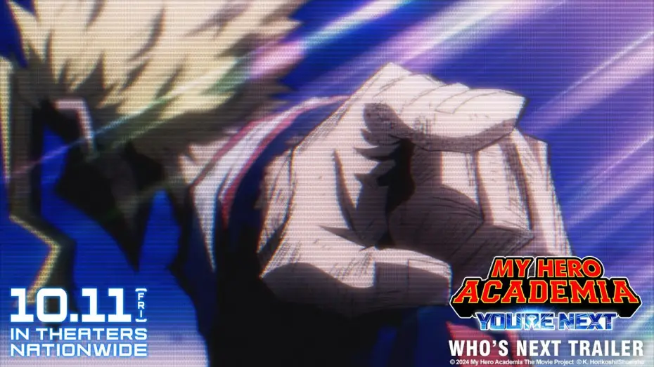 Wideo do filmu My Hero Academia: You're Next — Official English Subtitled Trailer "Who's Next"