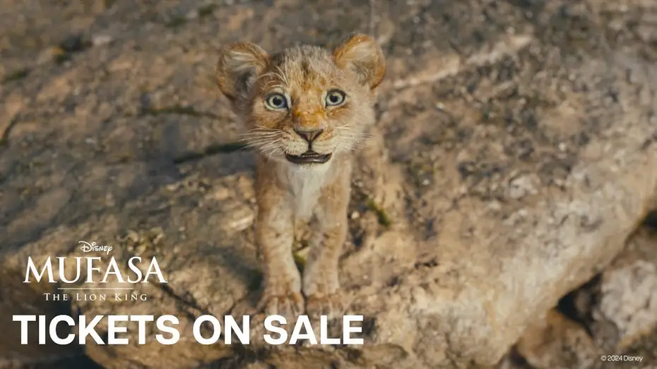Wideo do filmu Mufasa: Król Lew — Tickets on Sale