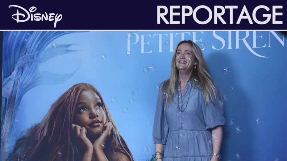 Wideo do filmu Mała syrenka — La Petite Sirène (2023) - Reportage : Projection exceptionnelle à Paris | Disney