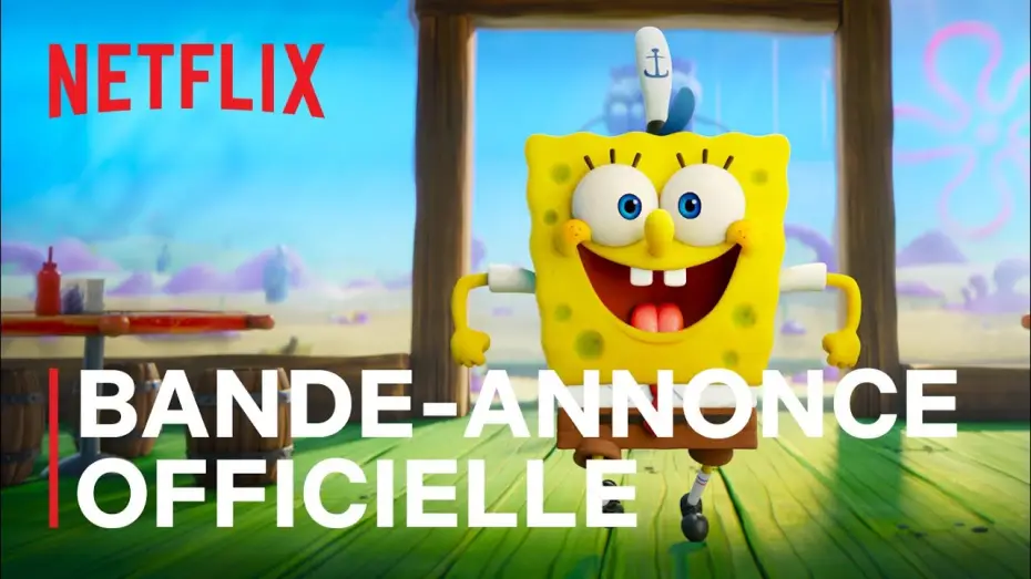 Wideo do filmu SpongeBob Film: Na ratunek — Bob l'éponge - Le film : Éponge en eaux troubles | Bande-annonce officielle VF | Netflix
