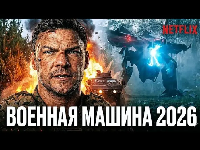 Wideo do filmu War Machine — Военная машина (2026) С Аланом Ритчсоном