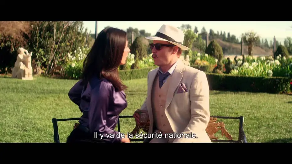 Wideo do filmu Bezwstydny Mortdecai — CHARLIE MORTDECAI Bande Annonce VOST