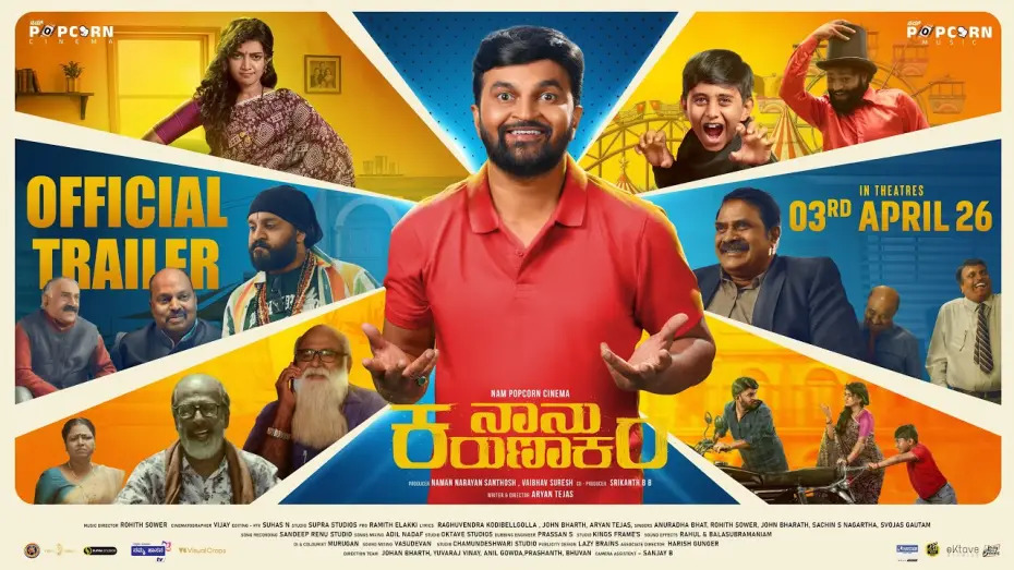 Wideo do filmu ನಾನು ಕರುಣಾಕರ — Naanu Karunakara | Official Trailer | Aryan Tejas | Radha Bhagavati | Bhavish | Rohit Sower | 2026