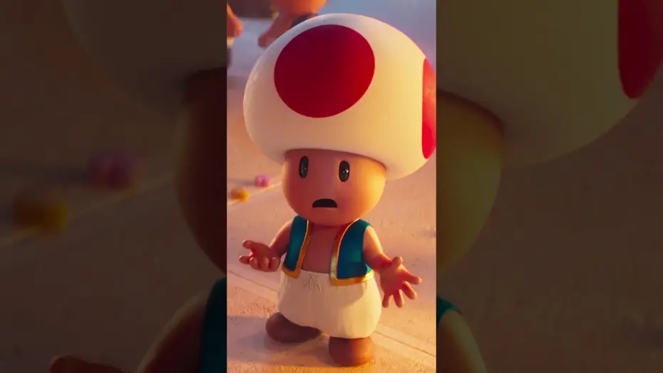 Wideo do filmu Super Mario  Galaxy. Film — Say hello to Yoshi… and goodbye to Toad's candy apple!