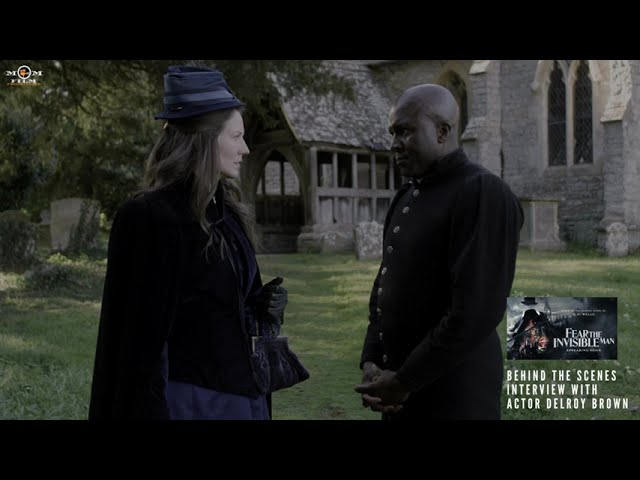 Wideo do filmu Fear the Invisible Man — BTS interview with actor Delroy Brown