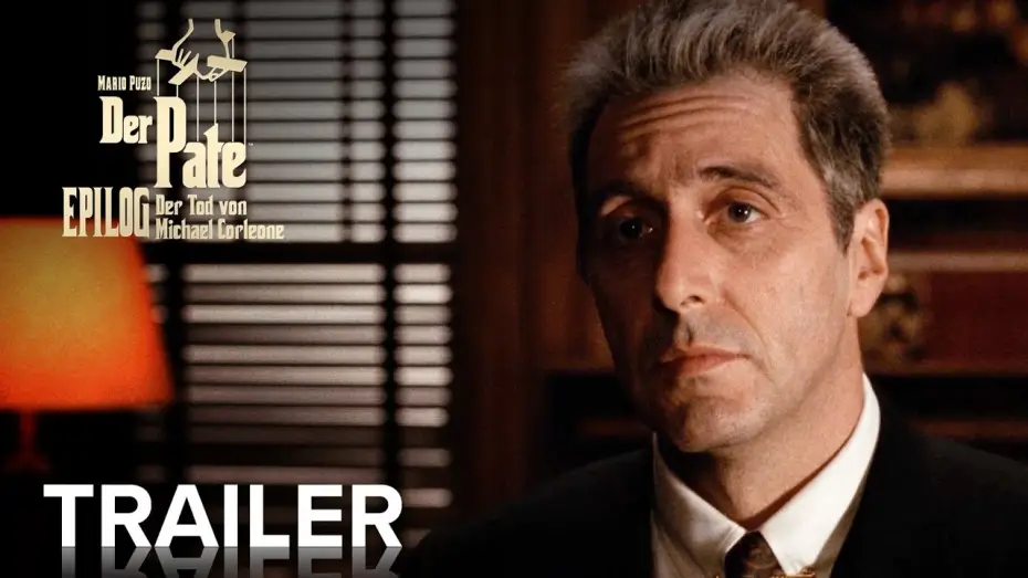 Wideo do filmu Ojciec chrzestny III — Mario Puzos Der Pate, Epilog: Der Tod von Michael Corleone | Offizieller Trailer | Paramount
