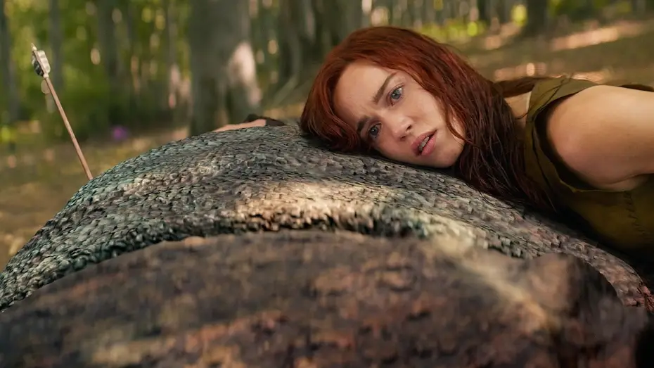 Wideo do filmu Czerwona Sonja — Sonja confronts the hunters