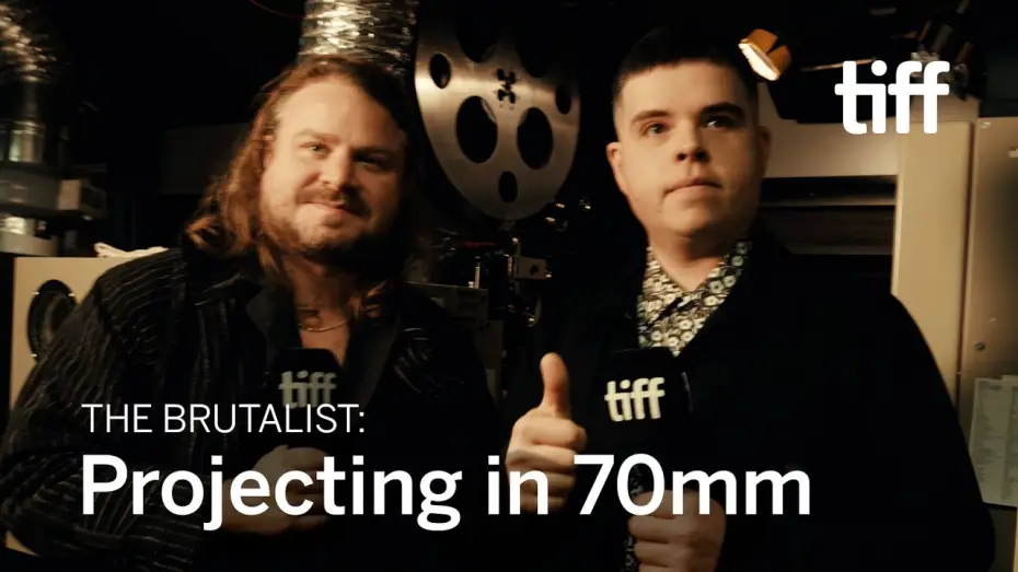 Wideo do filmu The Brutalist — THE BRUTALIST director Brady Corbet: 70mm is a must