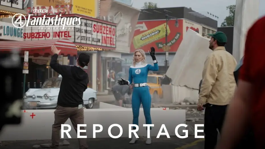 Wideo do filmu Fantastyczna 4. Pierwsze kroki — Les 4 Fantastiques : Premiers pas - Reportage : Secrets de tournage | Marvel