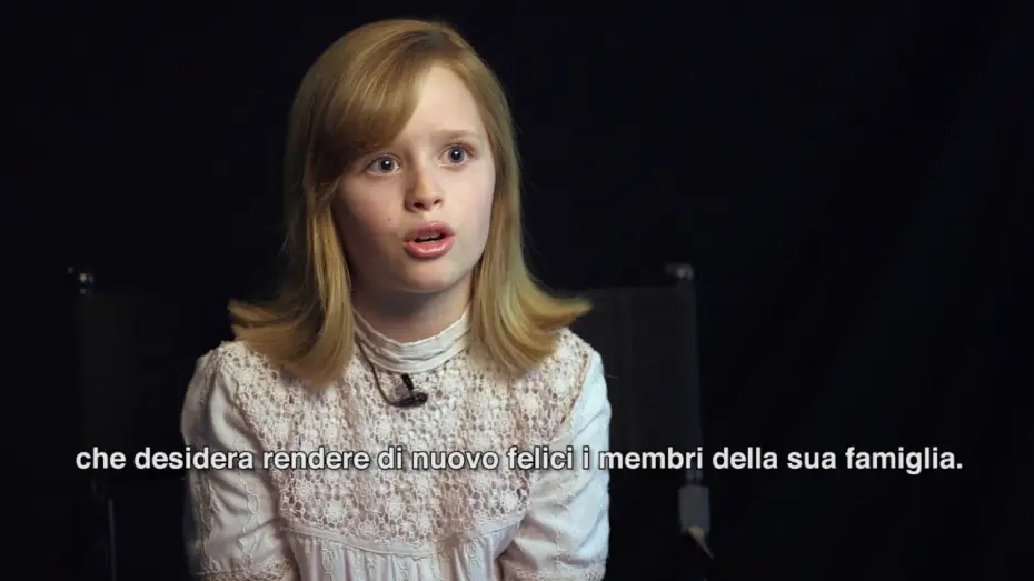 Wideo do filmu Ouija: Narodziny zła — OUIJA - L'ORIGINE DEL MALE - Intervista alla protagonista Lulu Wilson (sottotitoli in italiano)