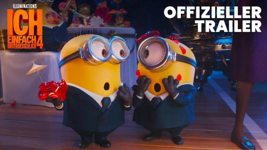 Wideo do filmu Gru i Minionki: Pod przykrywką — ICH - EINFACH UNVERBESSERLICH 4 | Offizieller Trailer #2 deutsch/german HD