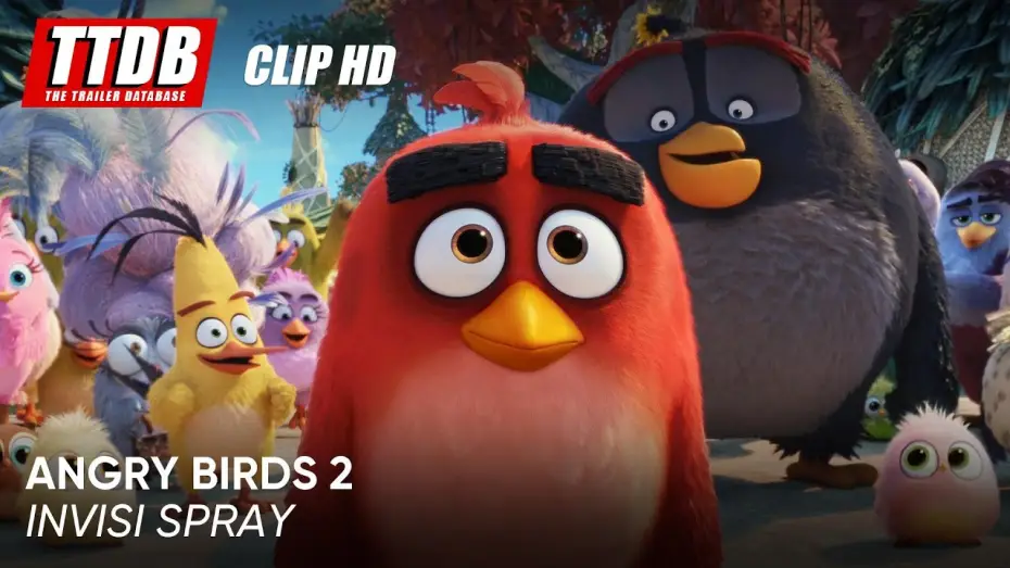 Wideo do filmu Angry Birds: Film 2 — Angry Birds 2 | Clip: Invisi Spray