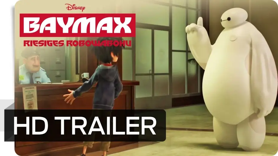 Wideo do filmu Wielka Szóstka — Baymax - Riesiges Robowabohu - Trailer #2 - Deutsch HD