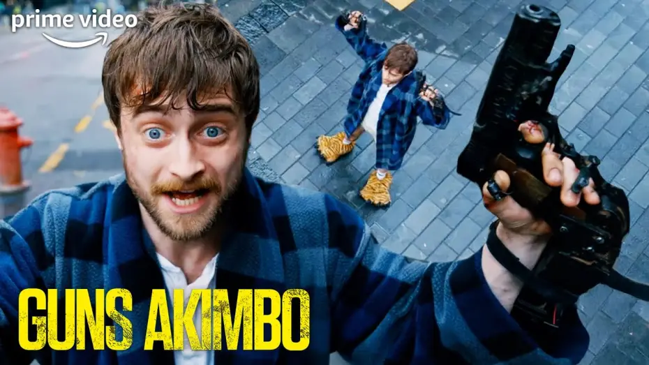 Wideo do filmu Guns Akimbo — The Scene That Made Daniel Radcliffe Holding Guns In His Pyjamas A Meme