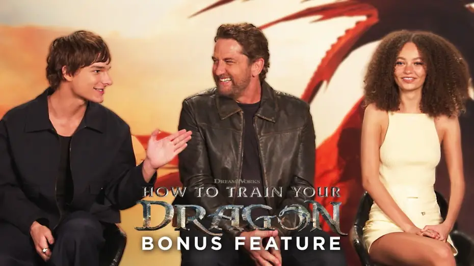 Wideo do filmu Jak wytresować smoka — How To Train Your Dragon Cast Take the Ultimate Dragon Quiz - Bonus Feature
