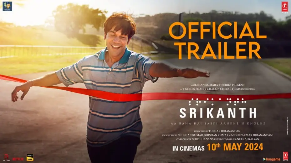 Wideo do filmu श्रीकांत - आ रहा है सबकी आँखें खोलने — SRIKANTH (Official Trailer): RAJKUMMAR RAO | SHARAD, JYOTIKA, ALAYA | TUSHAR H I BHUSHAN K, NIDHI