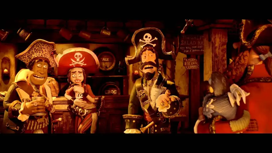 Wideo do filmu Piraci! — Pirati! Briganti da strapazzo 3D - Nuovo trailer italiano