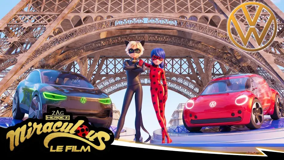 Wideo do filmu Miraculous: Biedronka i Czarny Kot. Film — Miraculous x Volkswagen