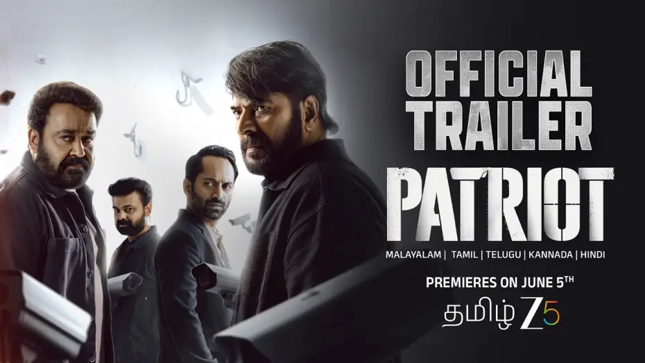 Wideo do filmu പേട്രിയറ്റ് — Patriot | Official Trailer | Mammootty | Mohanlal | Tamil ZEE5 | Premieres 5th June 2026