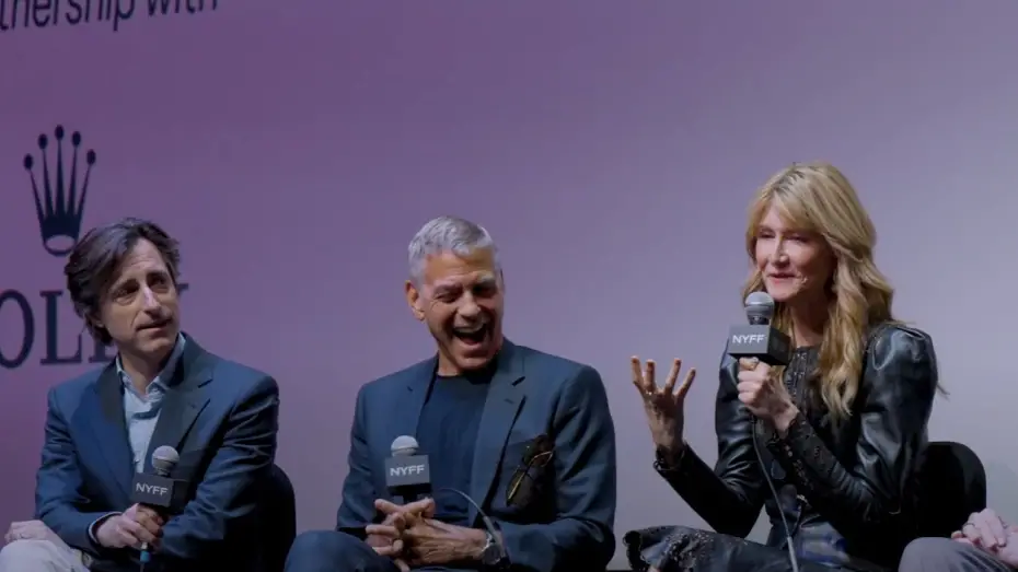 Wideo do filmu Jay Kelly — Noah Baumbach, George Clooney,  Laura Dern, Billy Crudup & Riley Keough on Jay Kelly